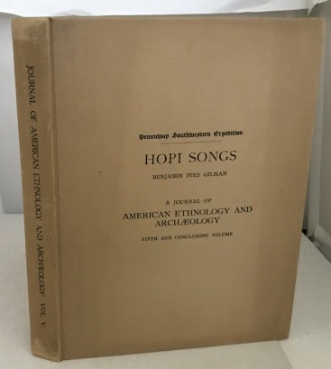Image for Hopi Songs A Journal of American Ethnology and Archaeology (Fifth and Concluding Volume)