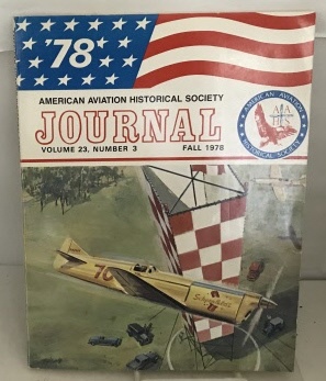 Image for American Aviation Historical Society Journal Volume 23, Number 2 (Fall 1978)