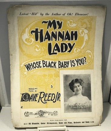 REED, JR. , DAVE - My Hannah Lady : Whose Black Baby Is You?