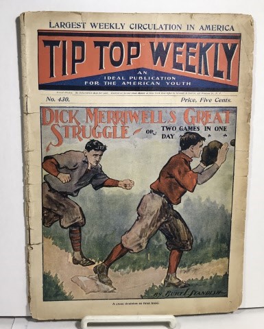 Image for Tip Top Weekly July 9, 1904 (Dick Merriwell's Great Struggle: or Two Games in One Day)
