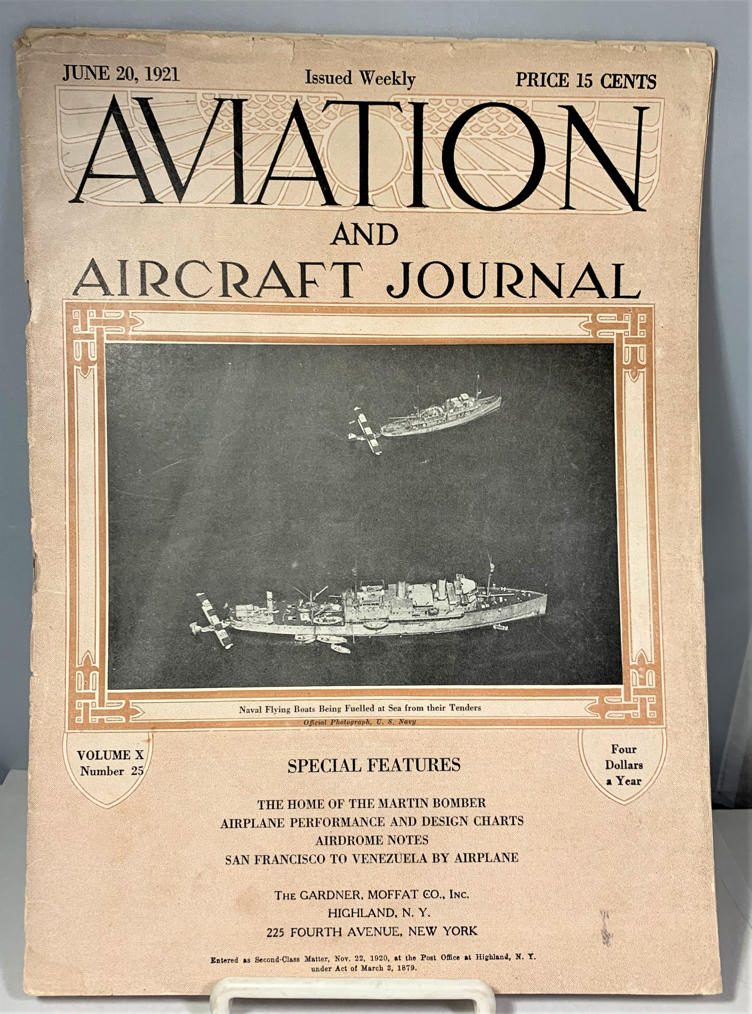 Image for Aviation And Aircraft Journal June 20, 1921