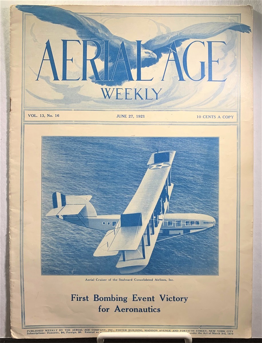 Image for Aerial Age Weekly June 27, 1921 (Vol. 13, No. 16)