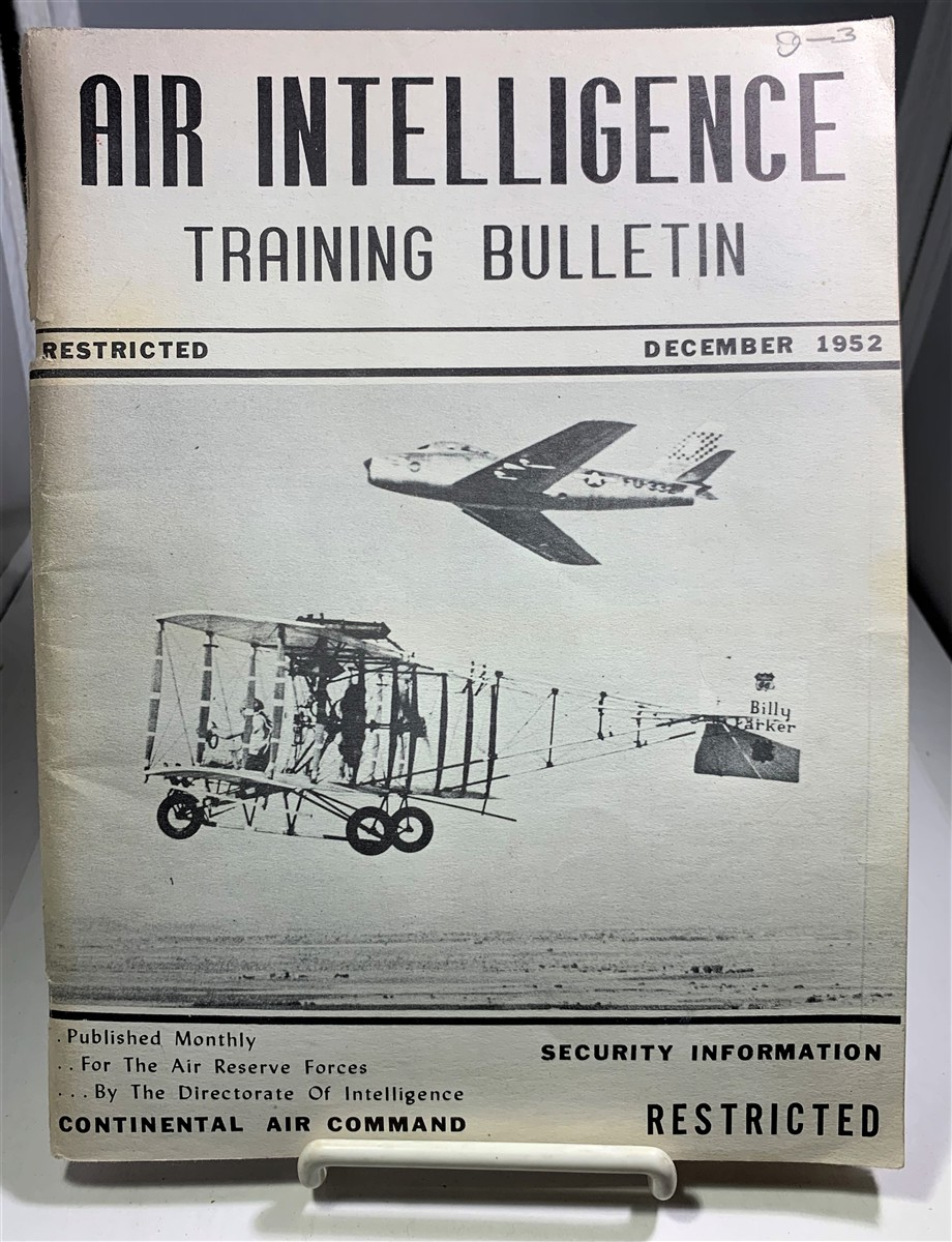Image for Air Intelligence Training Bulletin December 1952