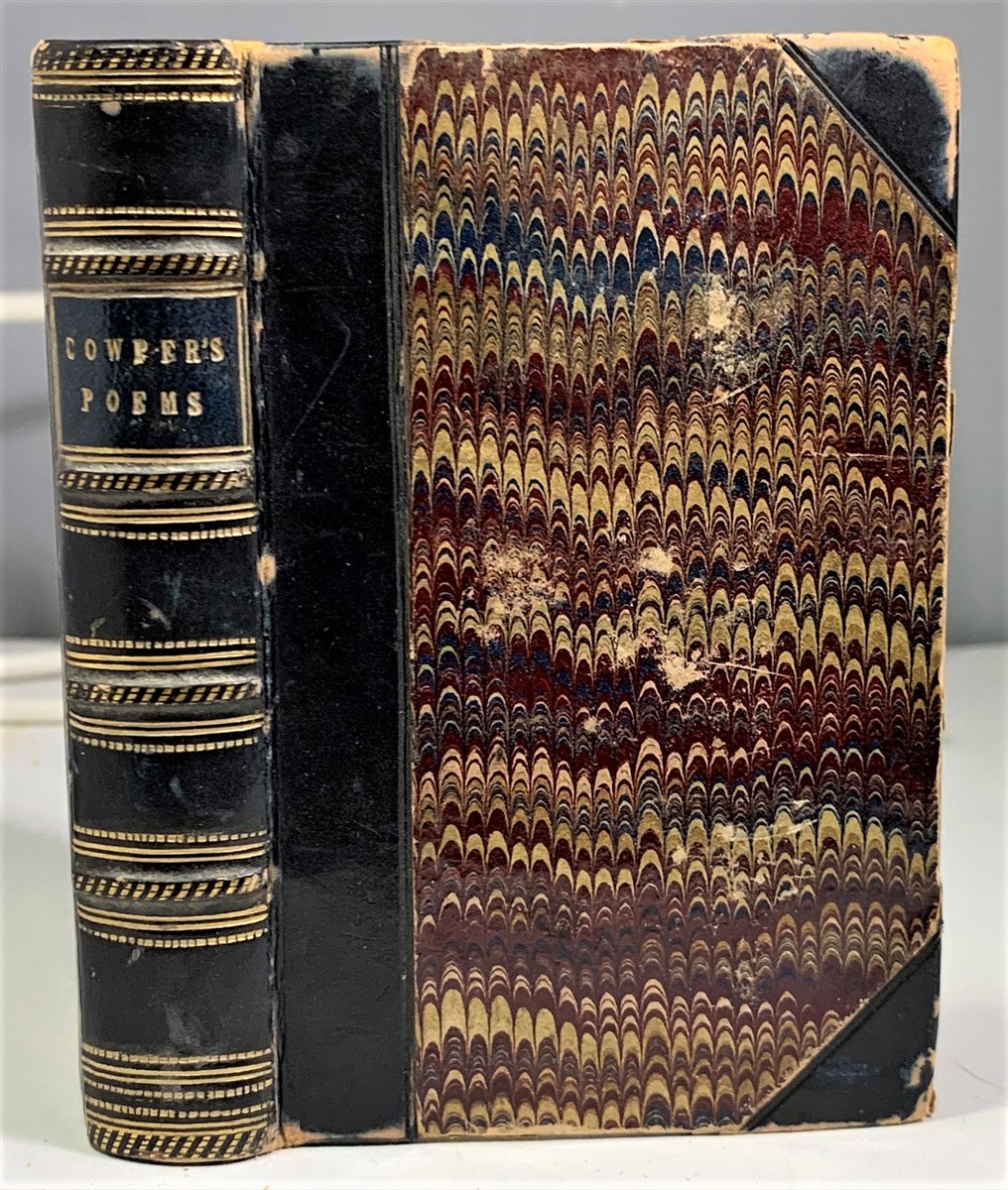 COWPER, WILLIAM (ESQ.) - Poems of William Cowper with a Life of the Author (Cowper's Poetical Works)