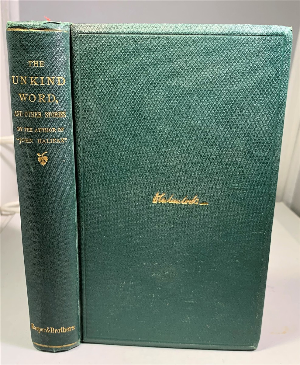 ANONYMOUS (PSEUDONYM OF MRS. CRAIK - NEE DINAH MARIA MULOCK) - The Unkind Word, and Other Stories