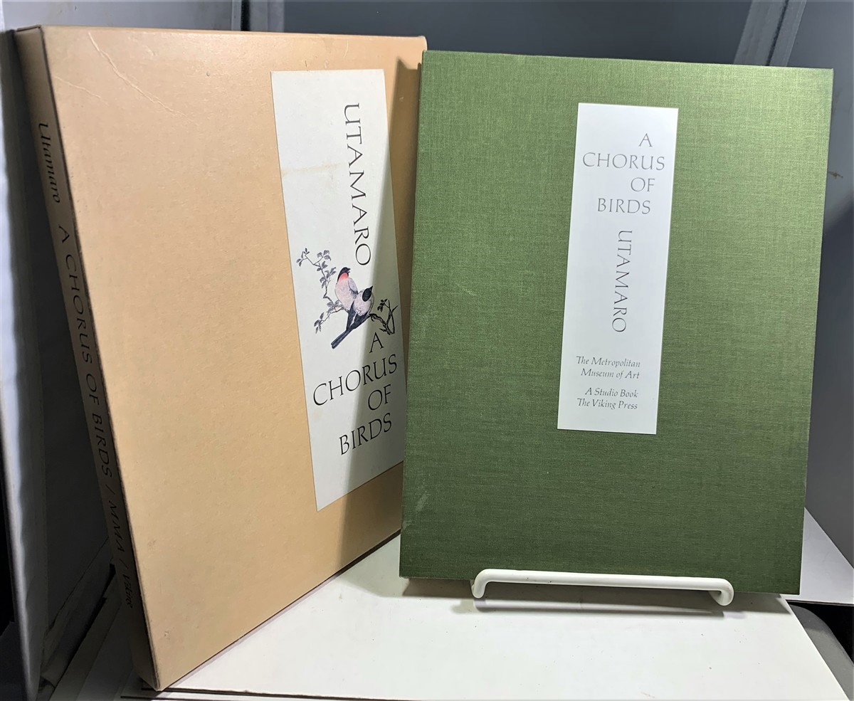 UTAMARO (WITH AN INTRODUCTION BY JULIA MEECH-PEKARIK, AND TRANSLATIONS BY JAMES T. KENNY) - A Chorus of Birds