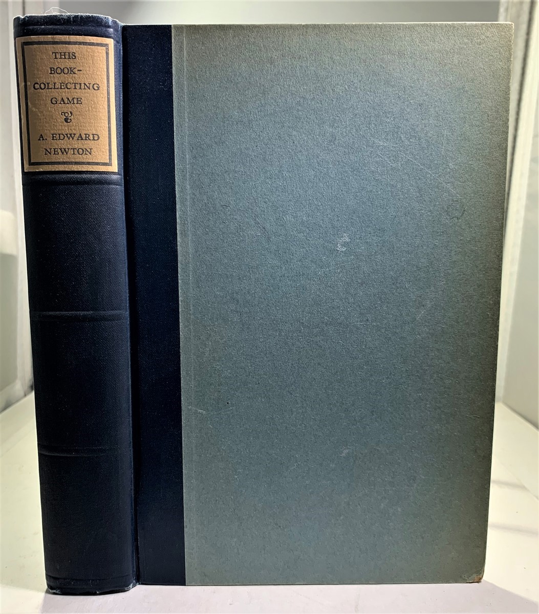 NEWTON, A. EDWARD - This Book-Collecting Game
