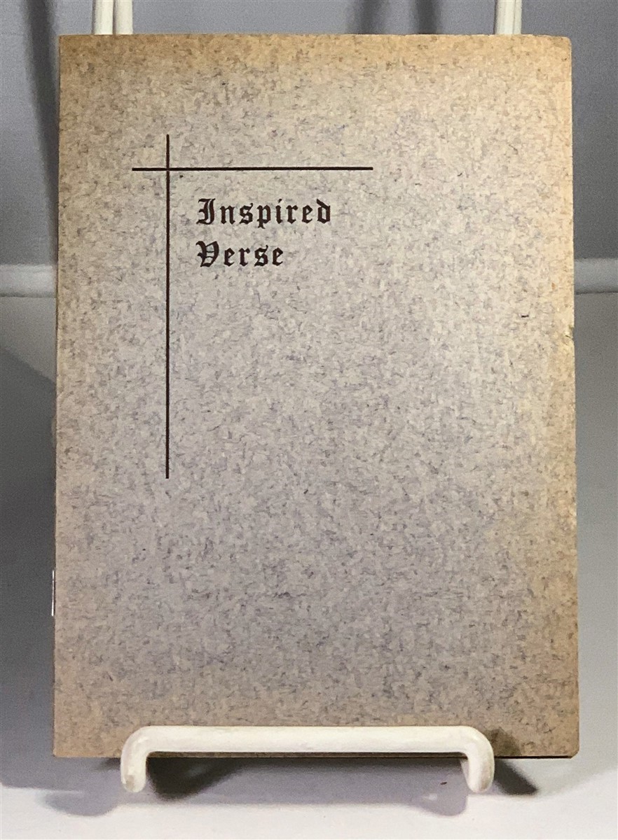 RICE, FRANKIE (ISHI TEMPLE - CHURCH OF THE LORD JESUS CHRIST, BRISBANE, CA) - Inspired Verse