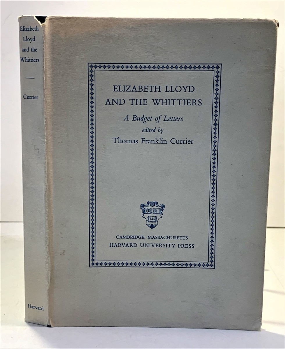Image for Elizabeth Lloyd and the Whittiers A Budget of Letters