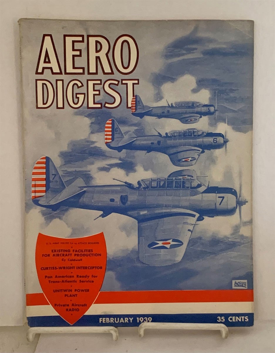 MCLAUGHLIN, GEORGE F. (EDITOR) - Aero Digest February 1939; Vol. 34, No. 2