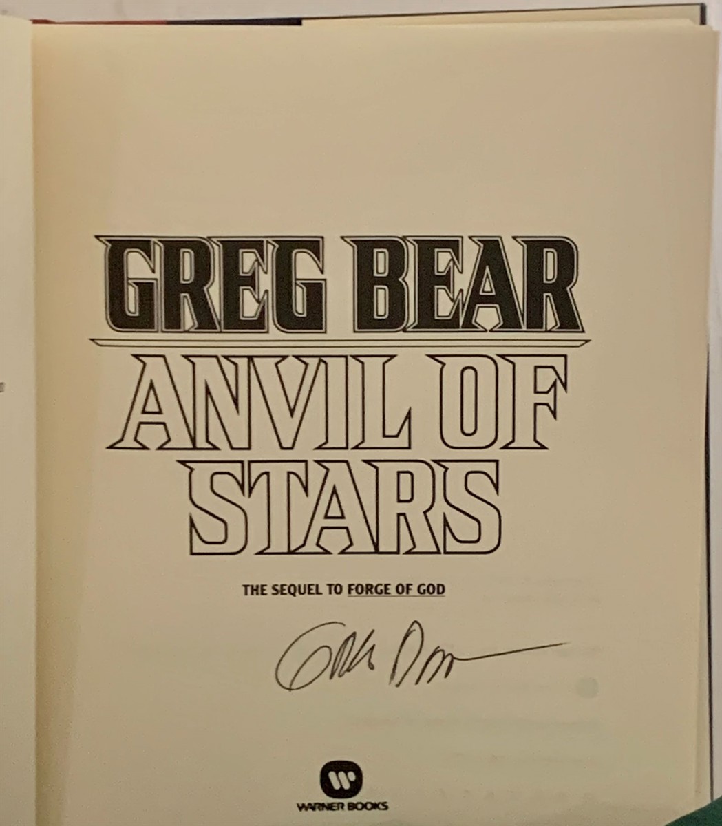 BEAR, GREG - Anvil of Stars the Sequel to Forge of God