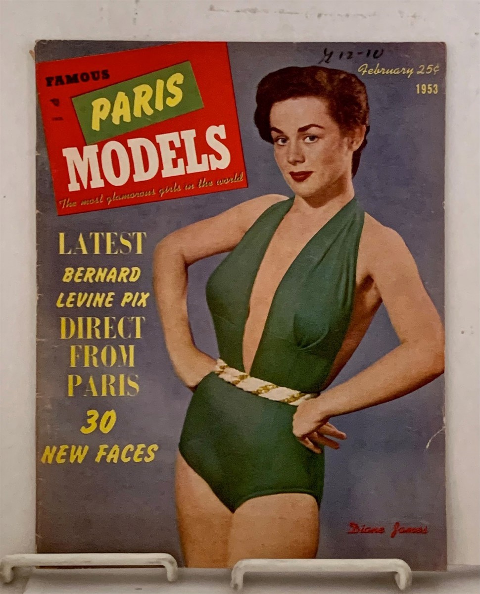 Image for Famous Paris Models February, 1953 (Vol. 1 No. 8)
