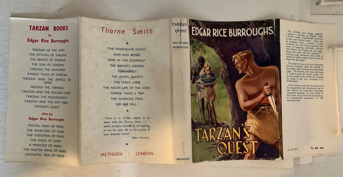 BURROUGHS, EDGAR RICE - Tarzan's Quest