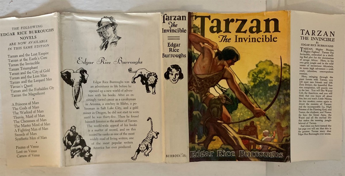 BURROUGHS, EDGAR RICE - Tarzan the Invincible