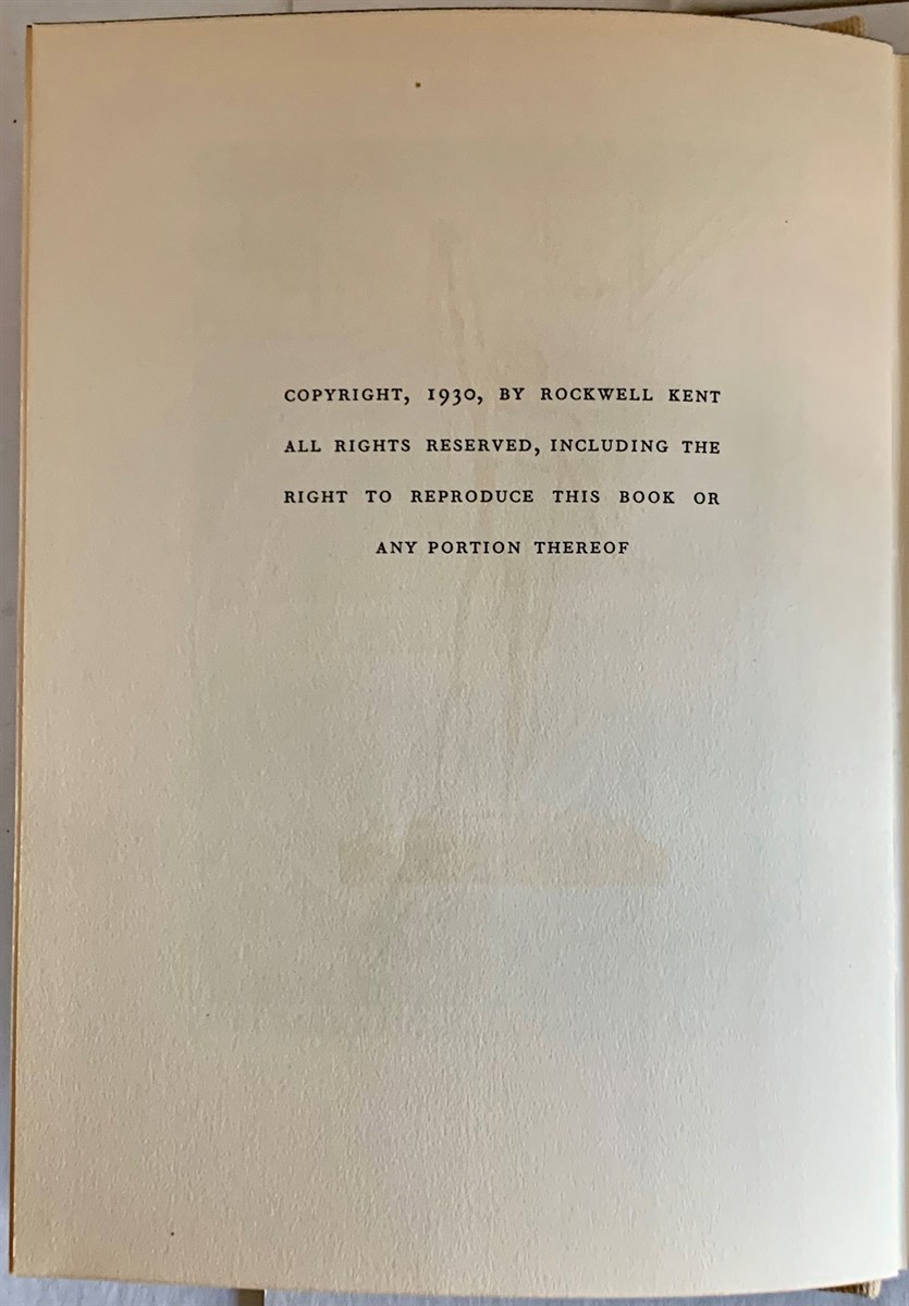 KENT, ROCKWELL - N By E a Record of Expeditioning North-By-East Across Baffin Bay and Beyond