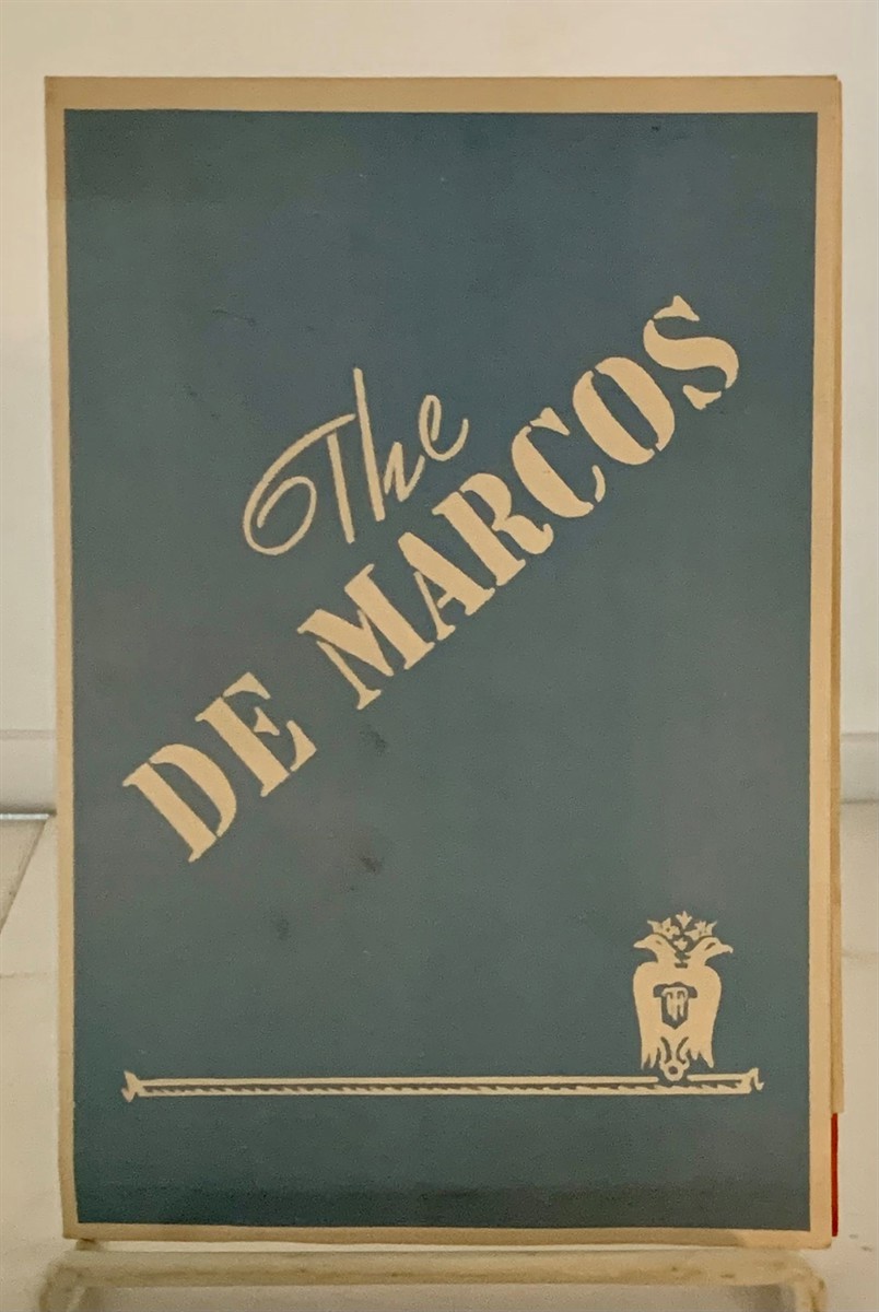 [EPHEMERA], [CALIFORNIANA], [SAN FRANCISCO] - Promotional Poster / Brochure for the Palace Hotel in San Francisco - Specifically the Rose Room Featuring the World's Most Celebrated Dancers the de Marcos and Ronnie Kemper and His Orchestra