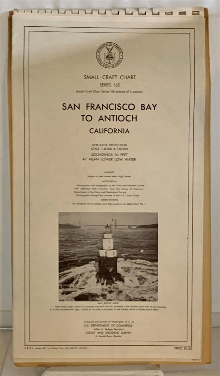 Image for San Francisco Bay to Antioch California Small-Craft Chart
