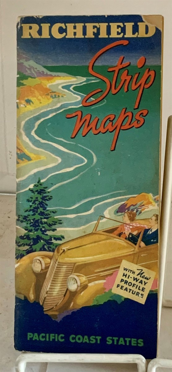 RICHFIELD OIL CORPORATION - Richfield Strip Maps: Pacific Coast States