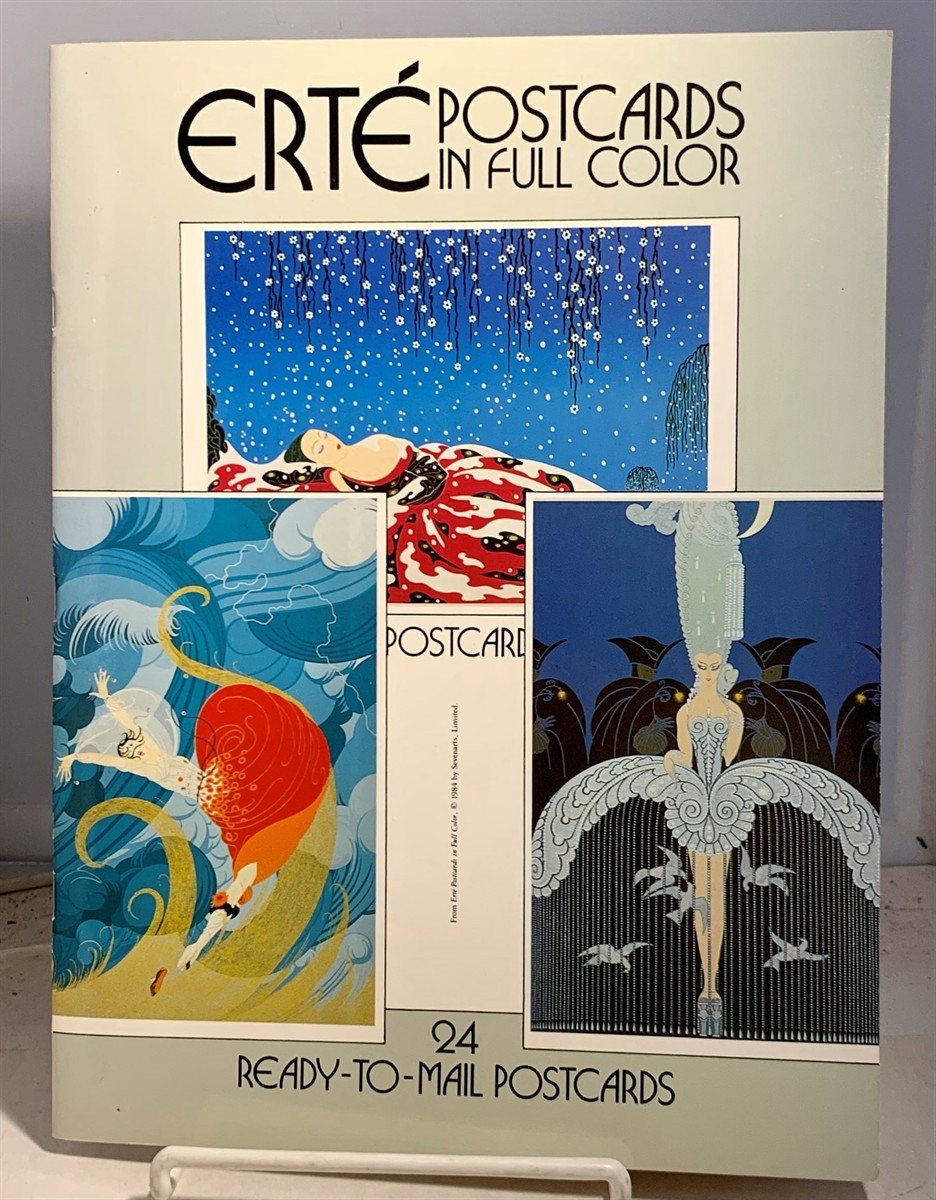 Image for Erte Postcards In Full Color 24 Ready-To-Mail Postcards
