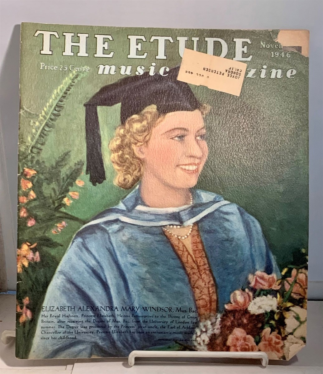 COOKE, DR. JAMES FRANCIS (EDITOR) - The Etude Music Magazine (November 1946)