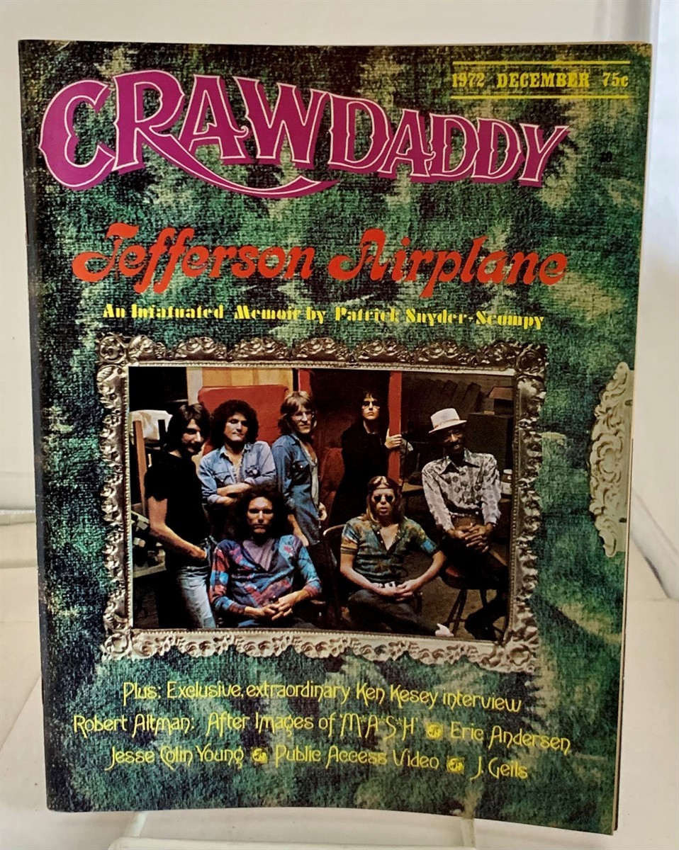 Image for Crawdaddy Magazine (With an Article by Linda Gaboriau Interviewing Ken Kesey about His Reminiscences of the 1960's and 1970's