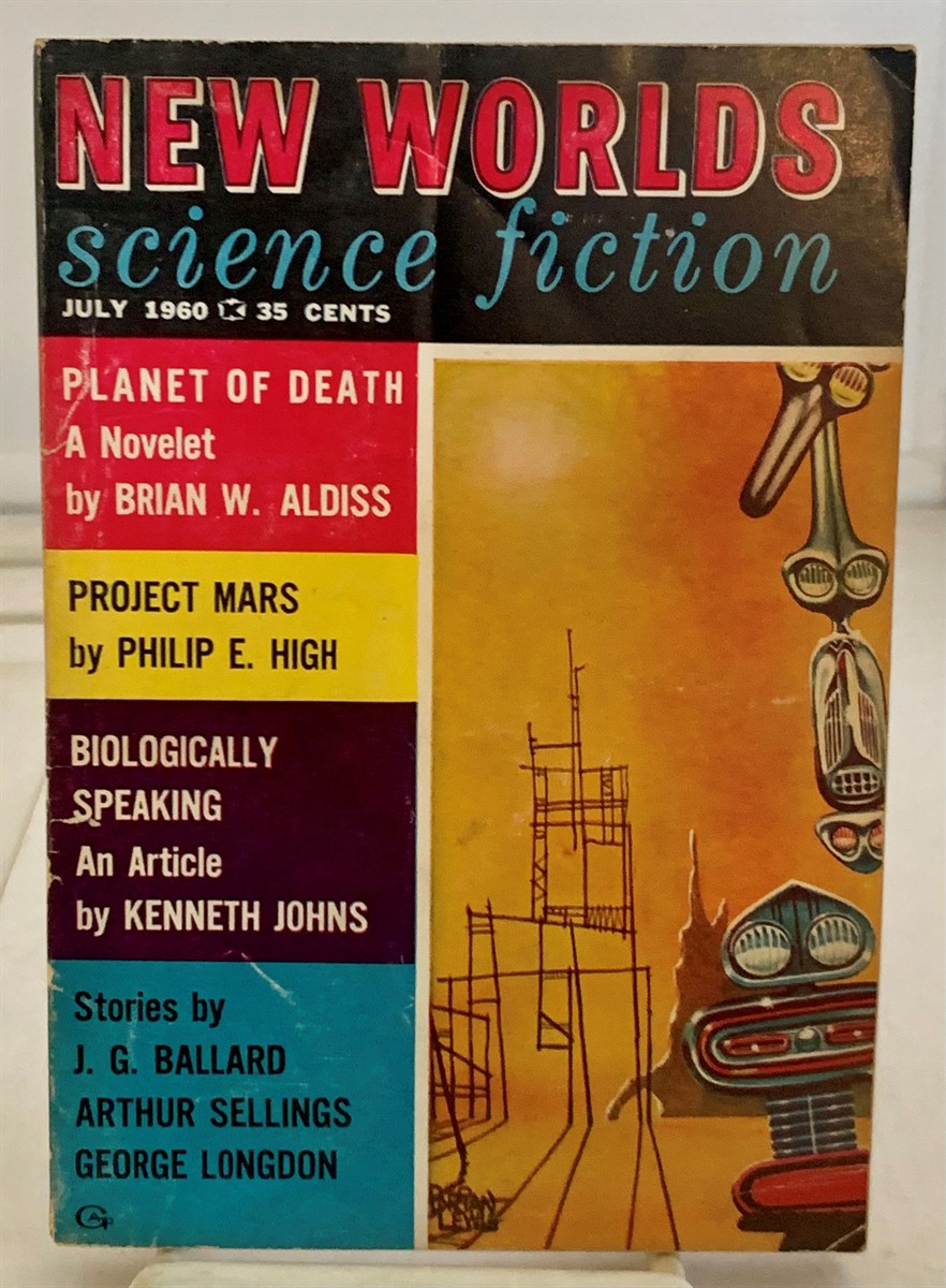 GREAT AMERICAN PUBLICATIONS - Manhole 69 By J.G. Ballard, Featured in New Worlds Science Fiction (July 1960; Vol. 1, No. 5)