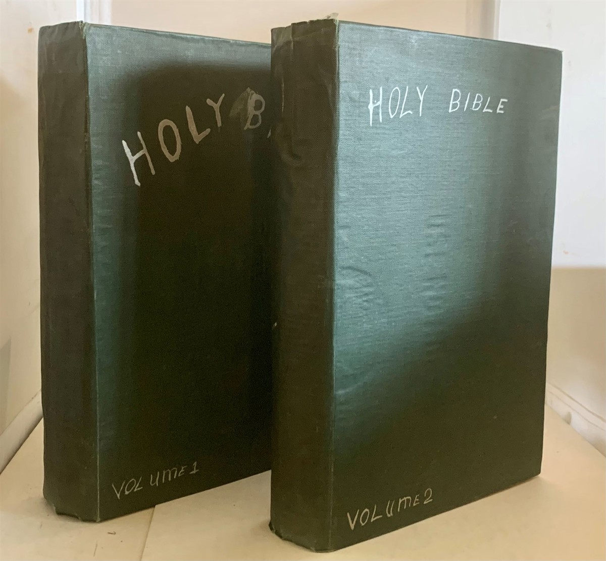 PATTON, WILLIAM REV. (EDITED BY) - The Cottage Bible and Family Expositor Containing the Old and New Testaments with Practical Expositions and Explanatory Notes. . .