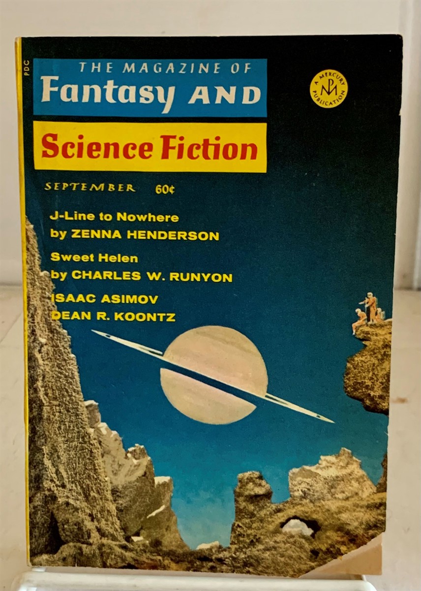 FERMAN, JOSEPH W. (EDITOR) - Fantasy and Science Fiction Magazine (Sept. 1969)