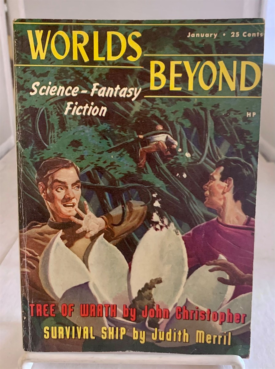 HILLMAN PERIODICALS, INC. - The Supremacy of Uruguay By E.B. White, and Ghost of Mr. Kitcat By Rumer Godden, Found in Worls Beyond Science - Fantasy Fiction Magazine (January 1951, Vol. 1, No. 2)
