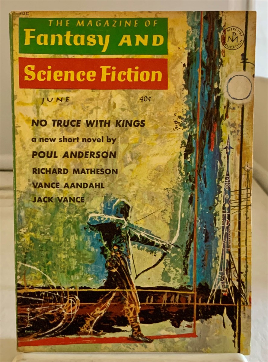 FERMAN, JOSEPH (EDITOR) - Green Magic By Jack Vance, Tis the Season to Be Jelly By Richard Matheson, Andm There Are No More Good Stories About Mars By Brian W. Aldiss As Found in the Magazine of Fantasy and Science Fiction (June 1963)