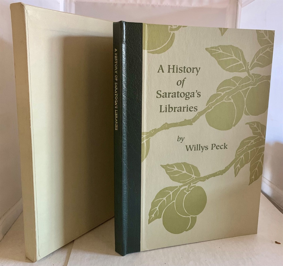 PECK, WILLYS - A History of Saratoga's Libraries