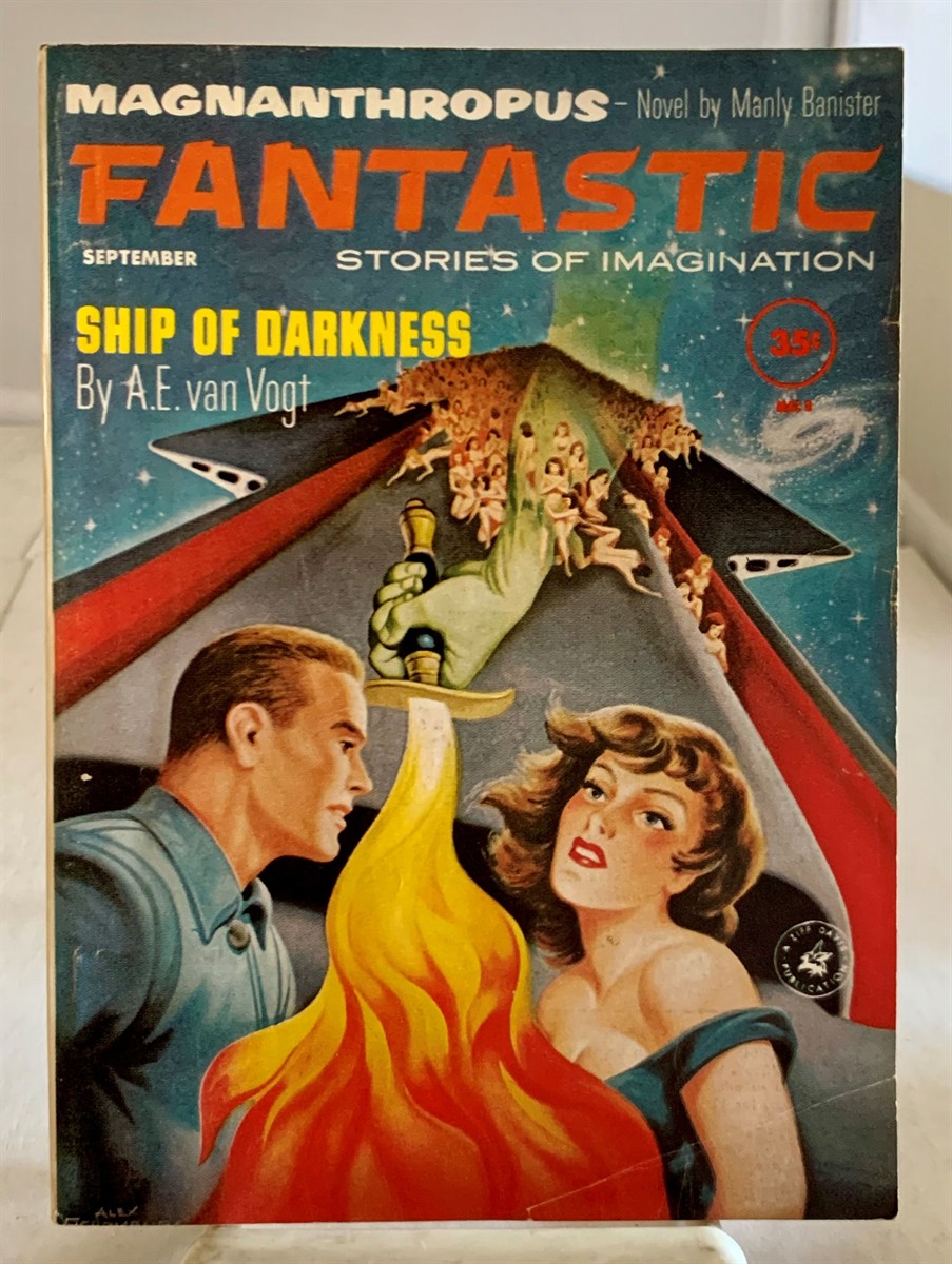 MICHAELSON, MICHAEL (PUBLISHER) - Fantastic Stories of Imagination Magazine (Sept. 1961, Vol. 10, No. 9)