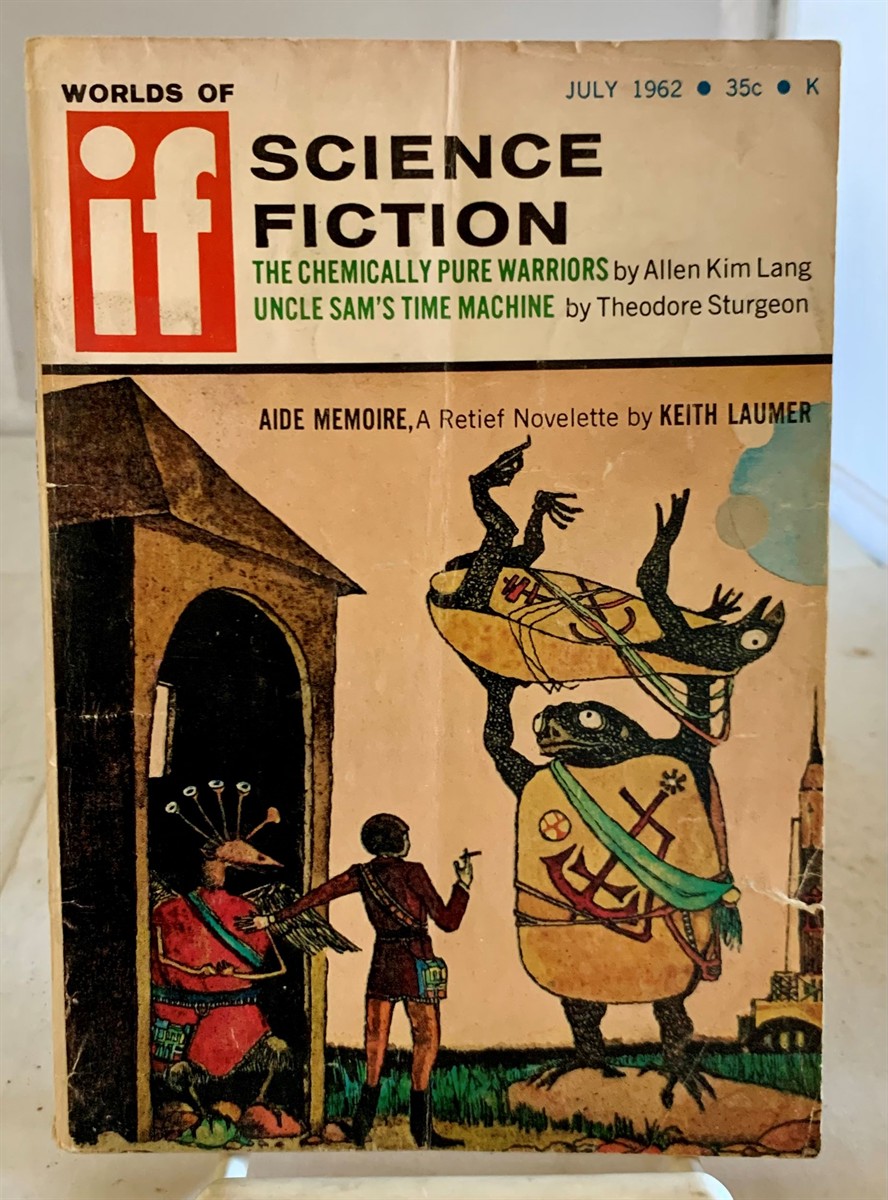 GUINN, ROBERT M. (PUBLISHER) - Worlds of If Science Fiction July 1962