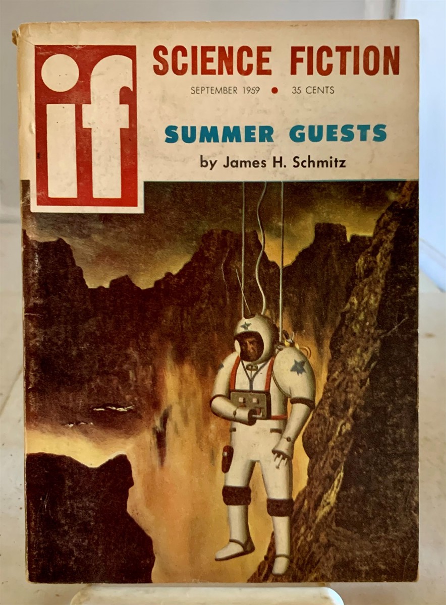 GUINN, ROBERT M. (PUBLISHER) - Fair Game By Philip K. Dick, and, Worlds of If By Frederik Pohl, As Found in Worlds of If Science Fiction September 1959