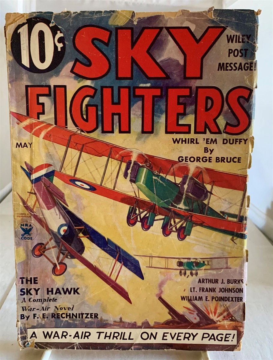 MCCRAE, LIEUT. EDWARD (EDITOR) - Sky Fighters Magazine May 1935; Vol. IX, No. 2