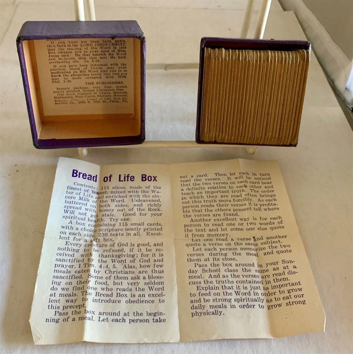 THE GOSPEL MINISTER - Bread of Life Box