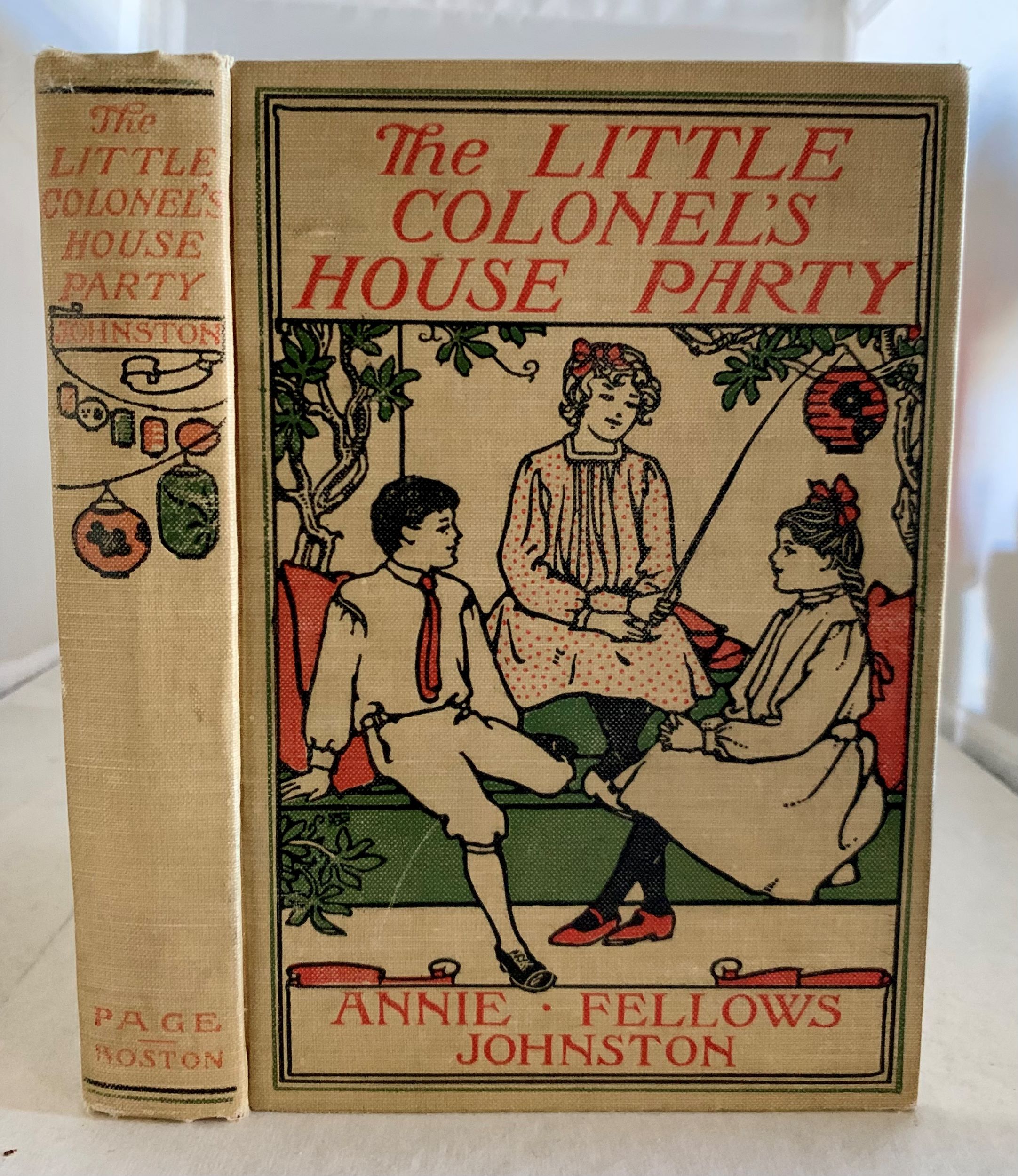 JOHNSTON, ANNIE FELLOWS - The Little Colonel's House Party