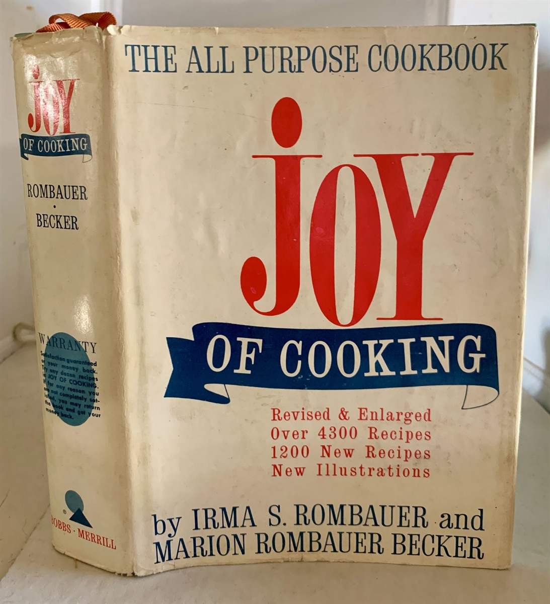 ROMBAUER, IRMA S. & MARION ROMBAUER BECKER & GINNIE HOFMANN & BEVERLY WARNER - Joy of Cooking the All Purpose Cookbook