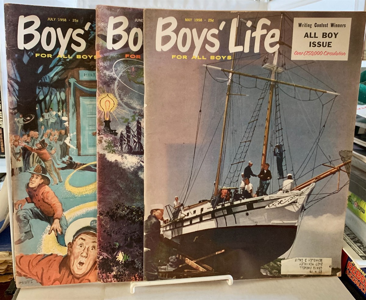 HEINLEIN, ROBERT A. , BOY'S LIFE MAGAZINE - 