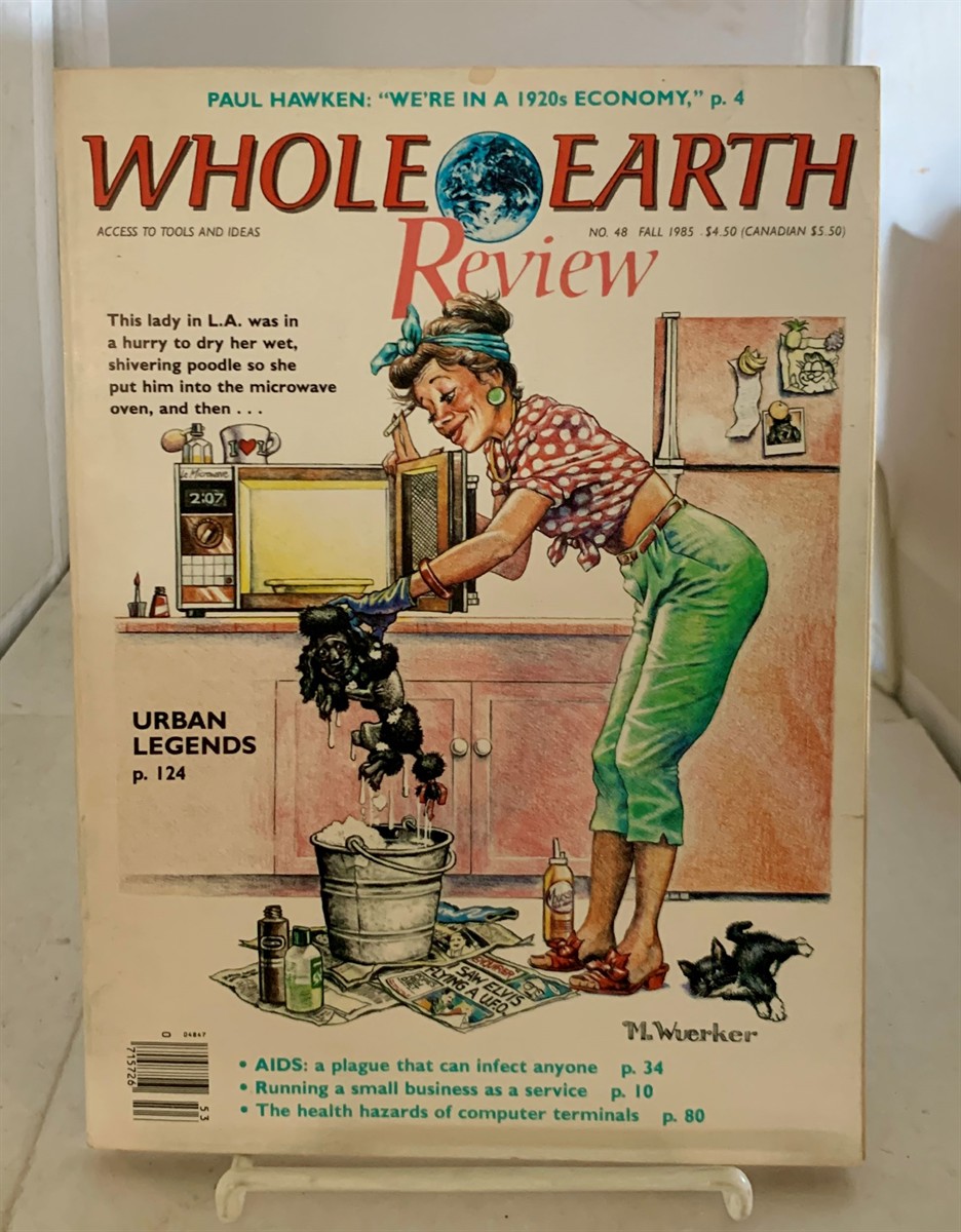 KELLY, KEVIN (EDITED BY) - Whole Earth Review No. 48, Fall 1985