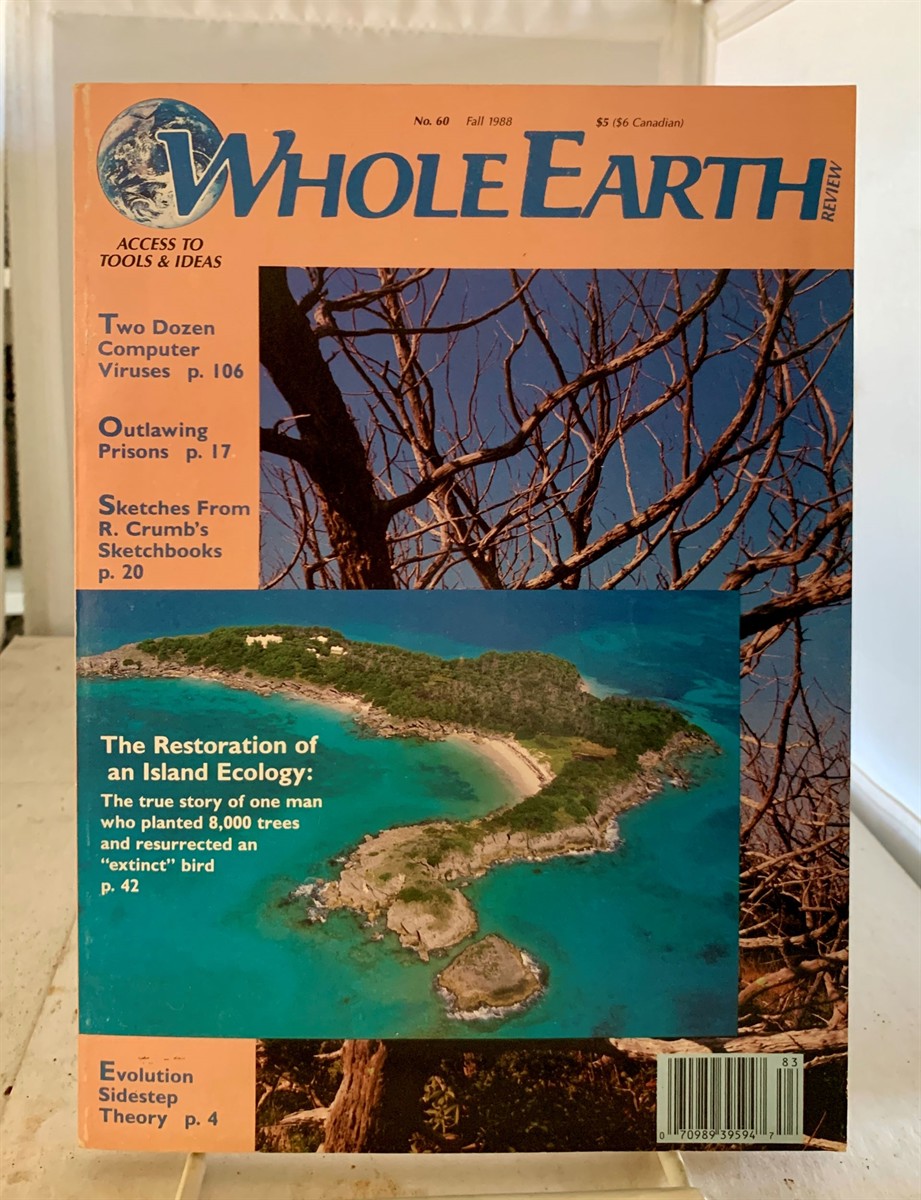 KELLY, KEVIN (EDITED BY) - Whole Earth Review Fall 1988, #60