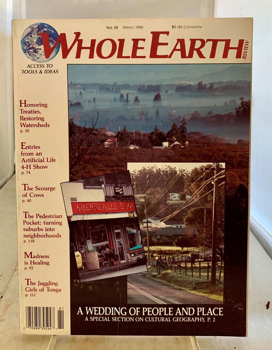 KELLY, KEVIN (EDITED BY) - Whole Earth Review Spring 1988, #58