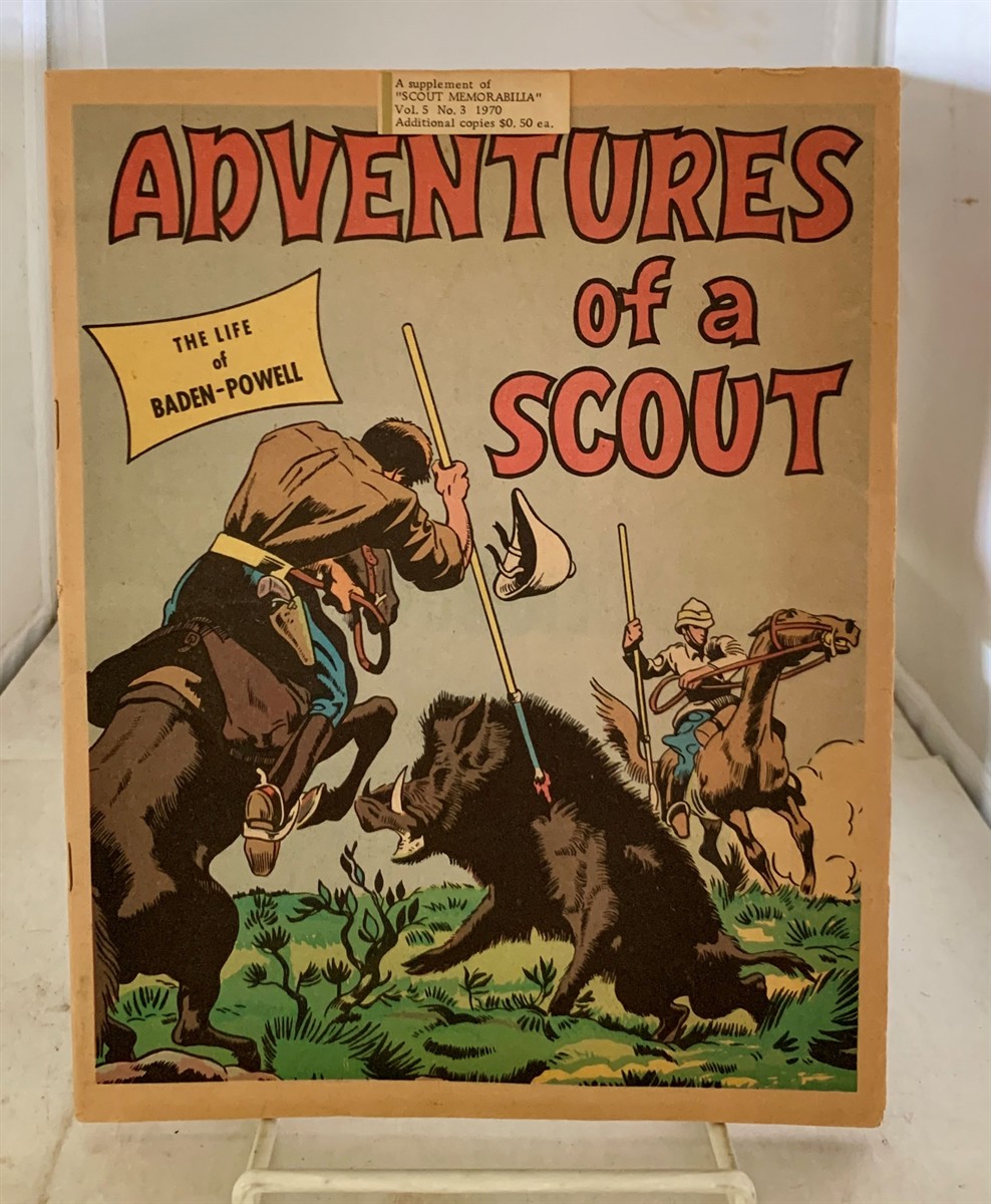 JASON, ALAN (STORY BY) (PSEUDONYM OF GEOFFREY BOND) - Adventures of a Scout the Baden Powell Story