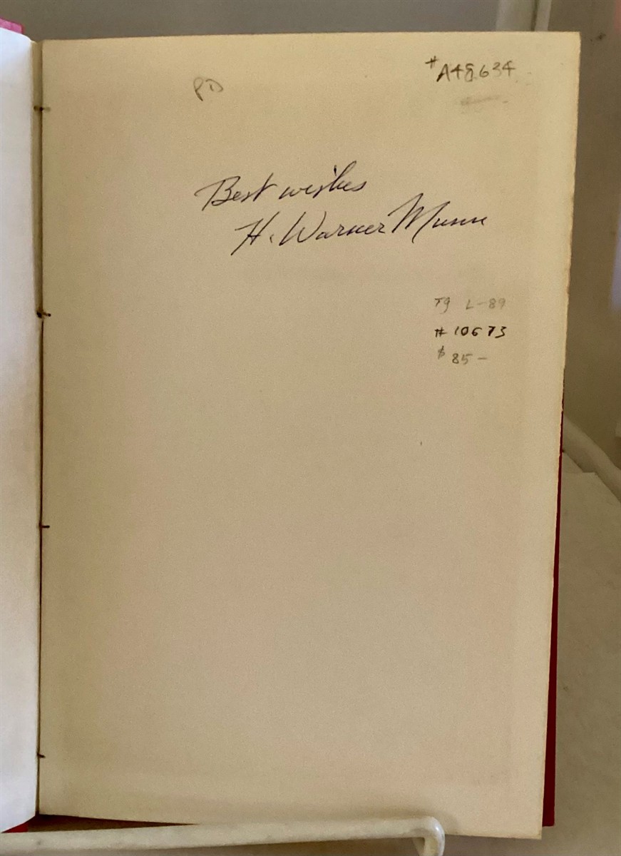MUNN, H. WARNER - The Werewolf of Ponkert