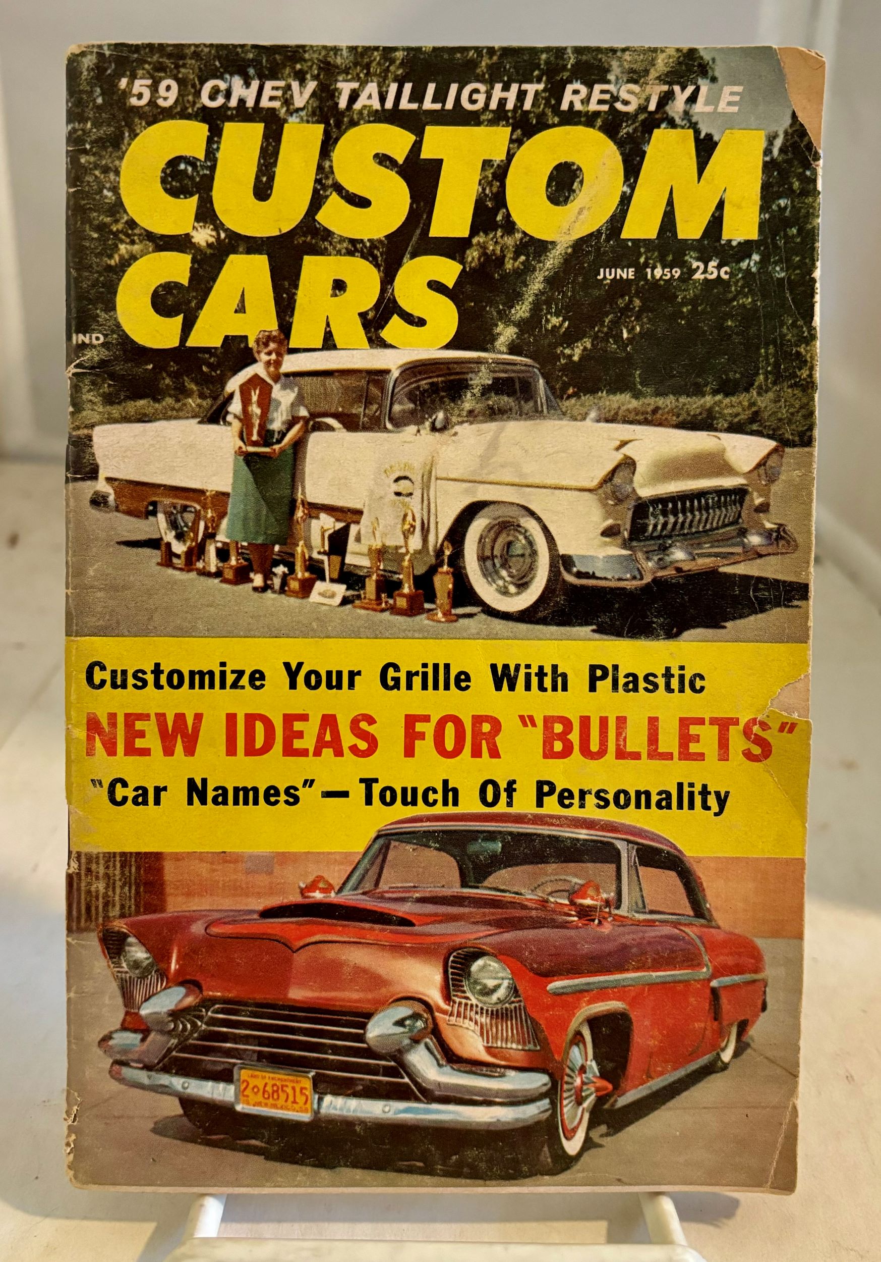 DAY, DICK (EDITOR) - Custom Cars July 1959; Vol. 2, No. 10