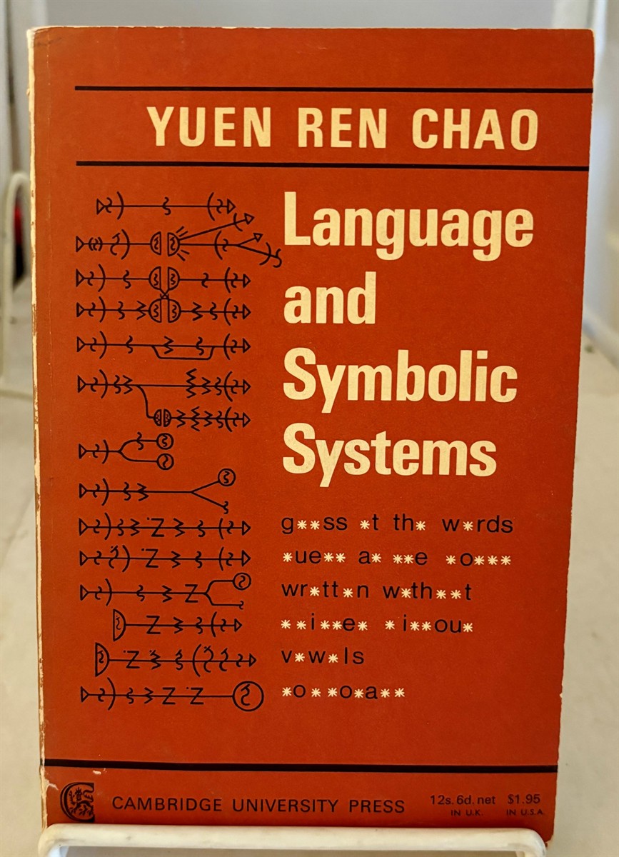 CHAO, YUEN REN - Language and Symbolic Systems