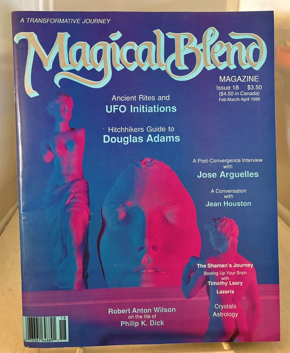 SNIDER, JERRY AND MICHAEL PETER LANGEVIN (EDITORS) - Magical Blend (Including Booting Up Your Brain By Timothy Leary and an Interview with Douglas Adams) a Transformative Journey (Issue #18)