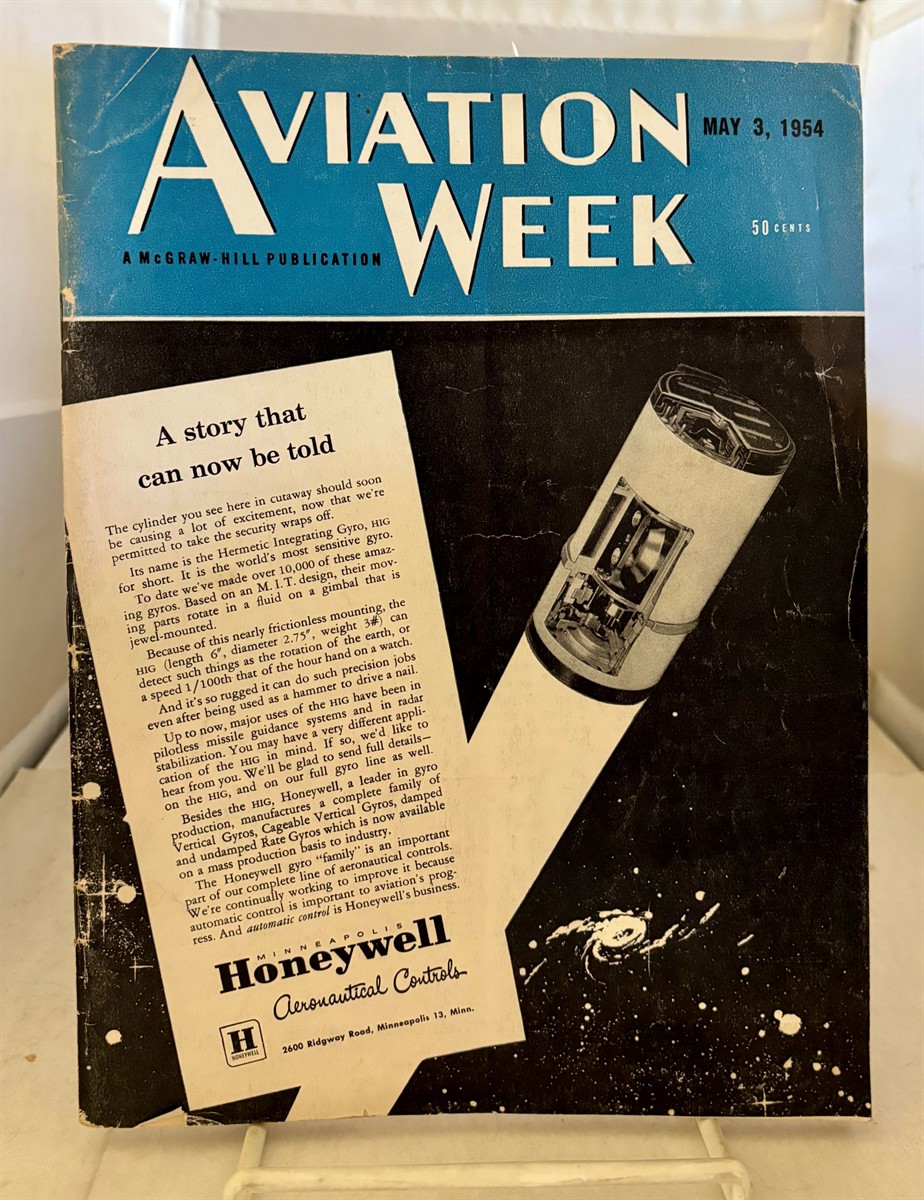 MARTIN, JR. , ROBERT M. (PUBLISHER) - Aviation Week Vol. 60, No. 18; May 3, 1954