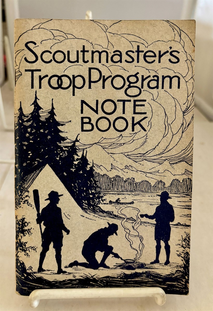 BOY SCOUTS OF AMERICA - Scoutmasters Troop Program Note Book (1931)