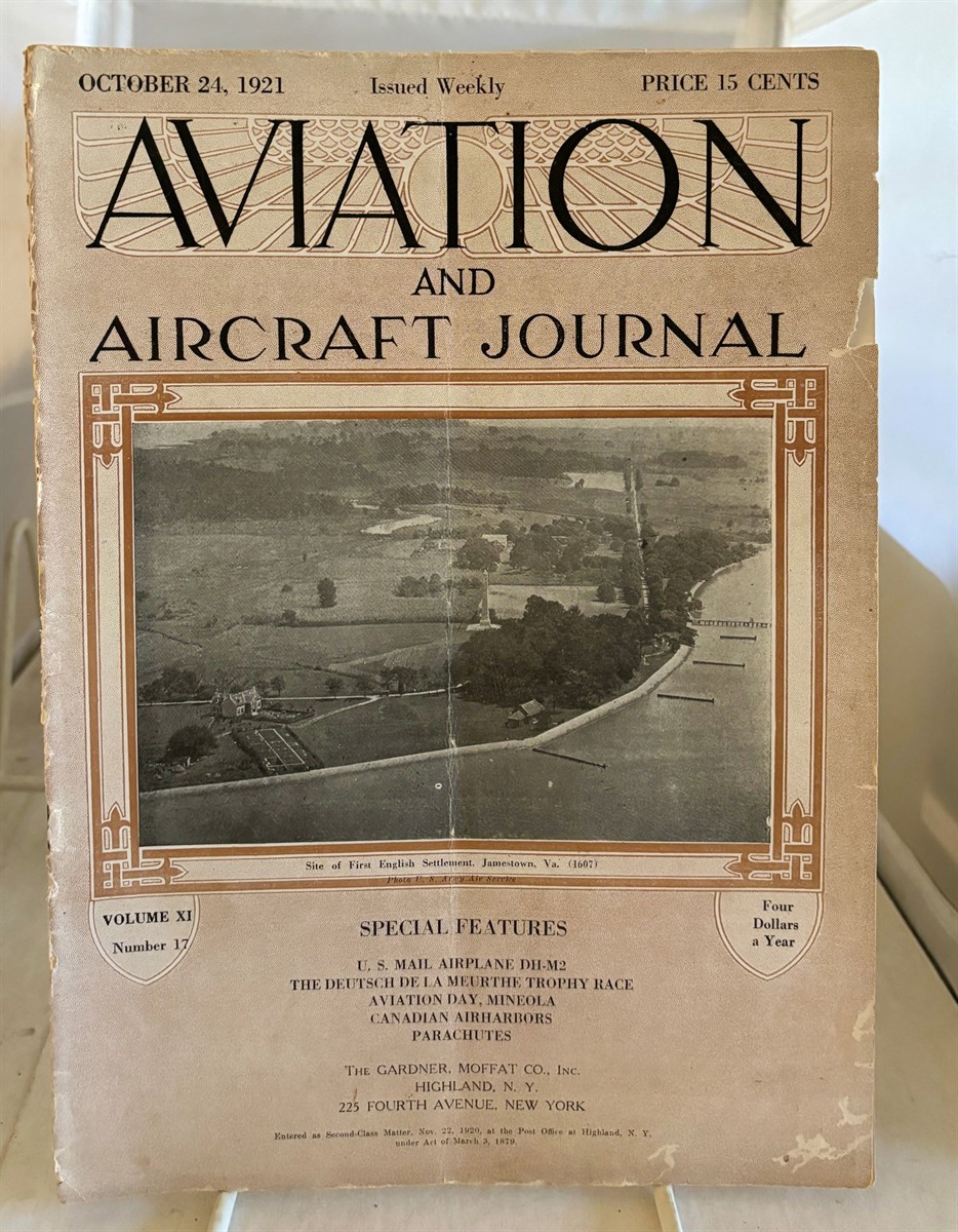 AVIATION AND AIRCRAFT JOURNAL - Aviation and Aircraft Journal October 24, 1921